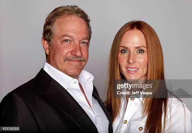 Producers Gary Magness and Sarah Siegel-Magness pose for a portrait during the 2009 Toronto International Film Festival held at the Sutton Place...