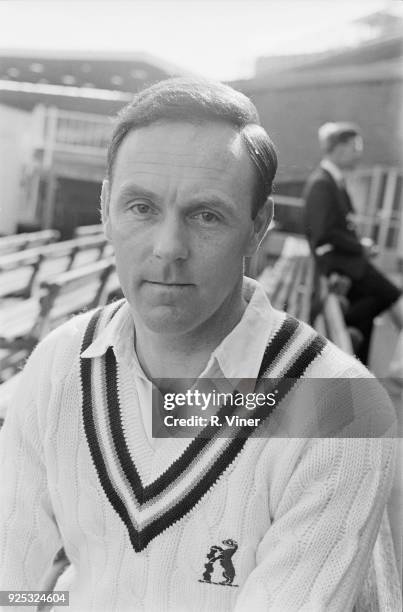 Cricket player Jack Bannister of Warwickshire County Cricket Club, 1st May 1968.