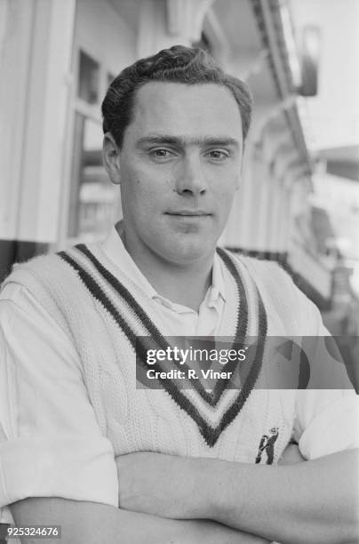 Cricket player John Jameson of Warwickshire County Cricket Club, 1st May 1968.