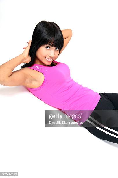 working out - wonky fringe stock pictures, royalty-free photos & images