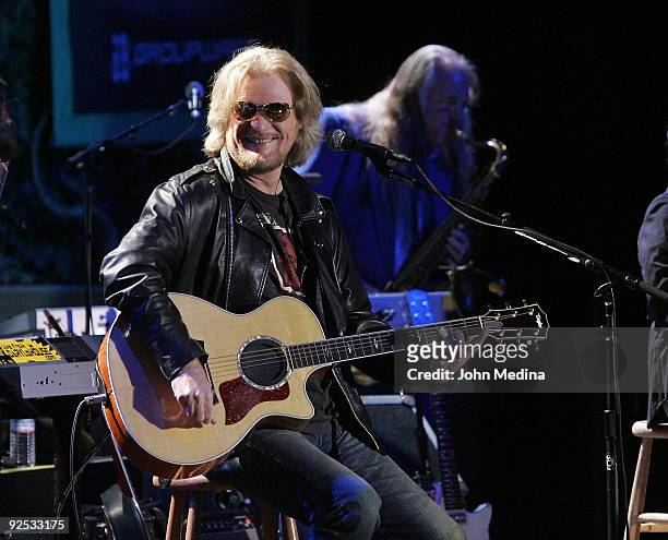 Daryl Hall of Hall and Oates perform at The Mountain Winery on September 4, 2009 in Saratoga, California.