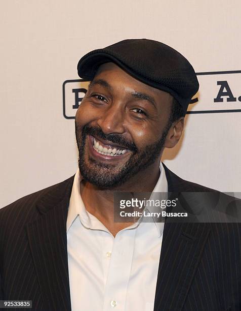 Jesse L. Martin attends the 12th Annual Project A.L.S. New York City Benefit "Tomorrow Is Tonight" at Lucky Strike Lanes & Lounge on October 29, 2009...