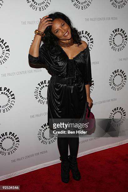 Actress Lynn Whitfield attends the "Poliwood" screening at The Paley Center for Media on October 29, 2009 in New York City.