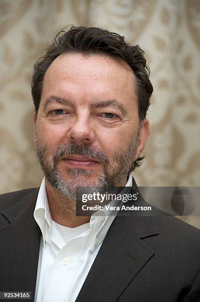 Creator Alan Ball at the "True Blood" press conference at the Four Seasons Hotel on July 22, 2009 in Beverly Hills, California.