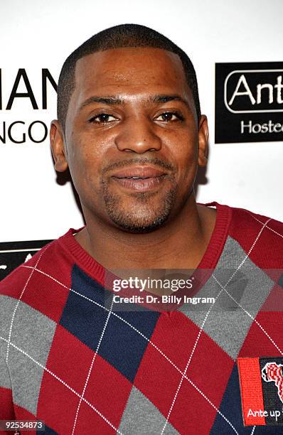 Actor Mekhi Phifer attends the Second Annual Ante Up For Africa Poker Tournament on October 29, 2009 in Los Angeles, California.