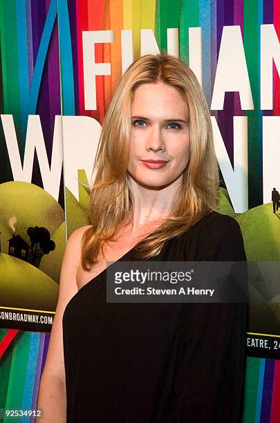 Stephanie March attends the "Finian's Rainbow" Broadway opening night after party at the Bryant Park Grill on October 29, 2009 in New York City.