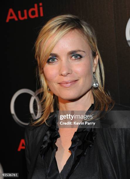 Actress Radha Mitchell attends the Audi Diesel Dinner at Sunset Tower on October 29, 2009 in West Hollywood, California.