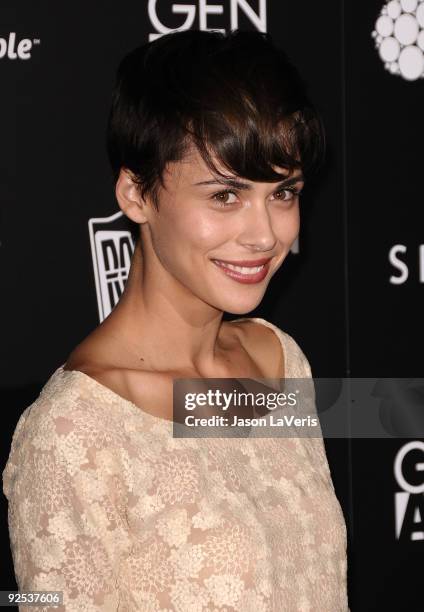 Ceren Alkac attends Gen Art's 12th annual "Fresh Faces In Fashion" at Petersen Automotive Museum on October 29, 2009 in Los Angeles, California.