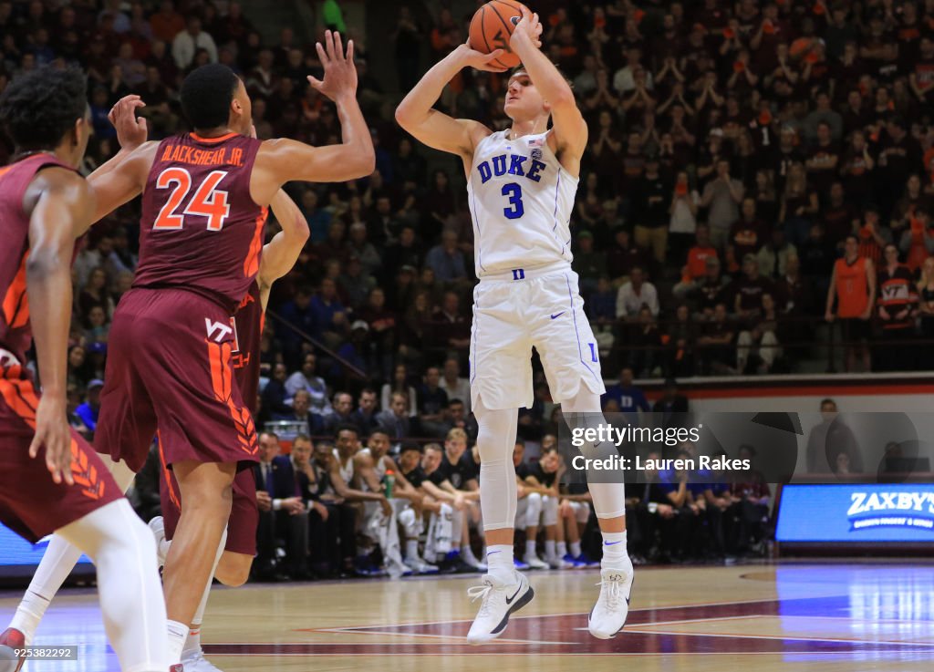 Duke University v Virginia Tech