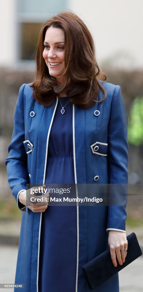 The Duchess Of Cambridge Visits The Royal College Of Obstetricians And Gynaecologists