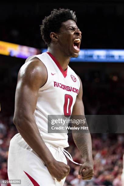 Arkansas Razorbacks Muscles Jaylen Barford Photos and Premium High Res Pictures - Getty Images
