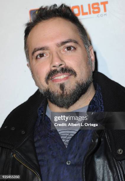 Director Steve Ayromlooi attends the INFOList.com's Pre-Oscar Soiree and Jeff Gund Birthday Party held at Mondrian Sky Bar on February 27, 2018 in...