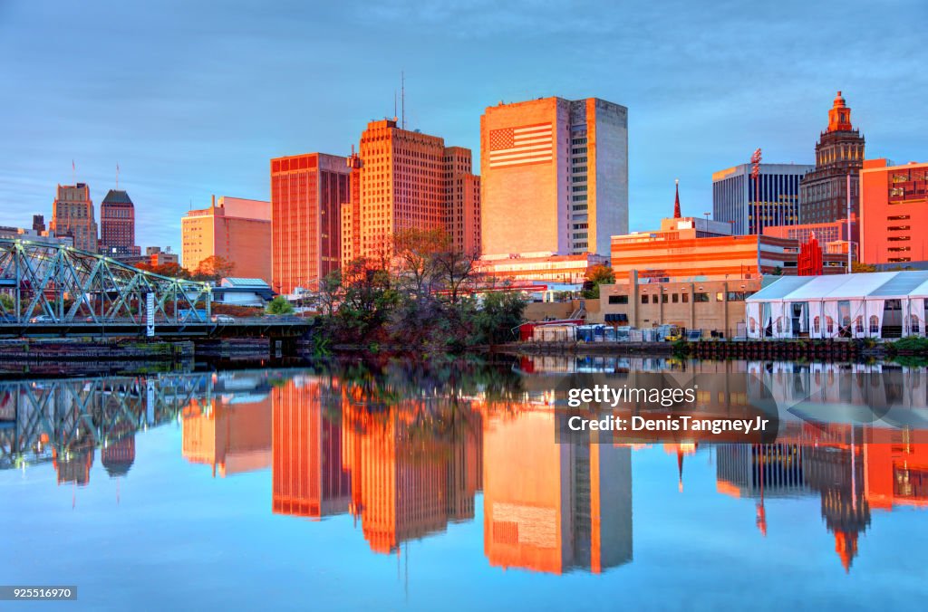 Downtown Newark, New Jersey Skyline