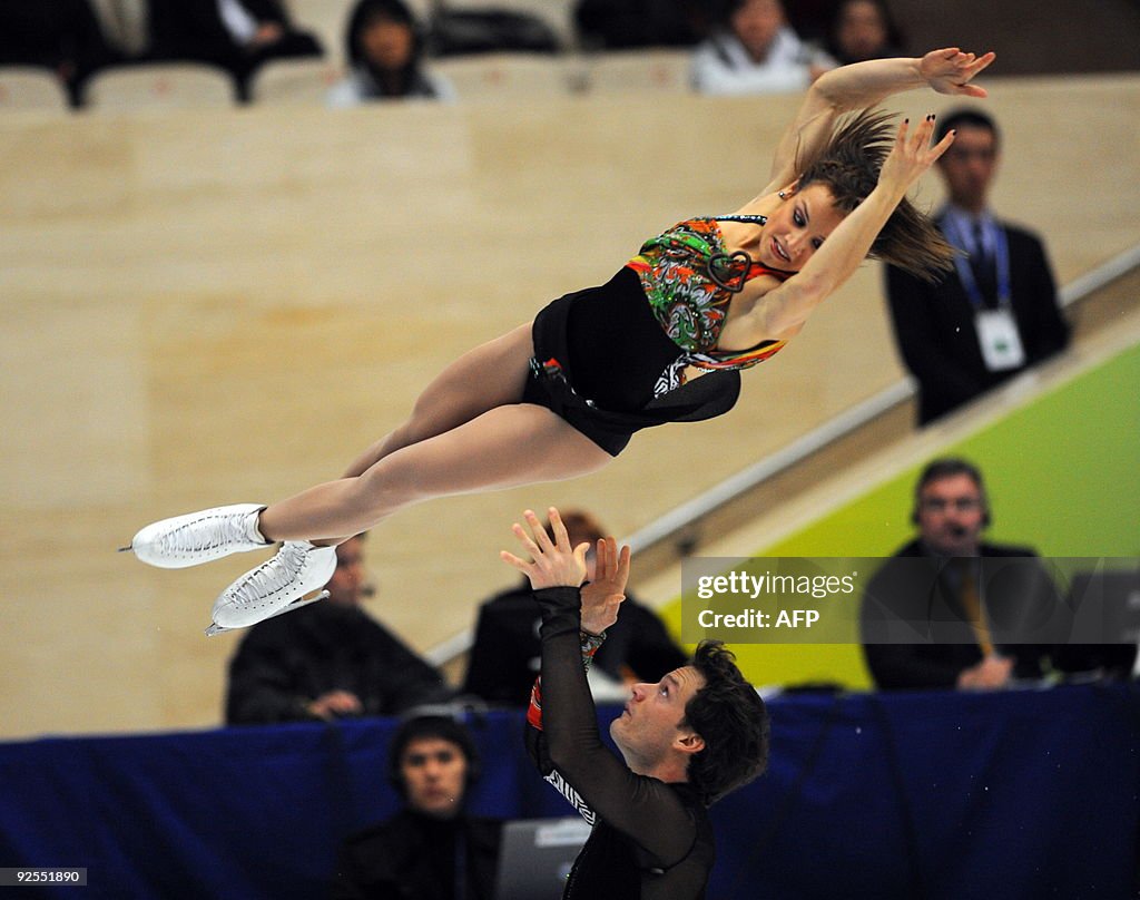 Meagan Duhamel (top) and Craig Buntin of