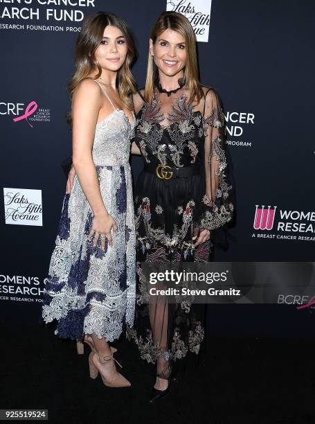 Lori Loughlin, Isabella Rose Giannulli arrives at the The Women's Cancer Research Fund's An Unforgettable Evening Benefit Gala at the Beverly...