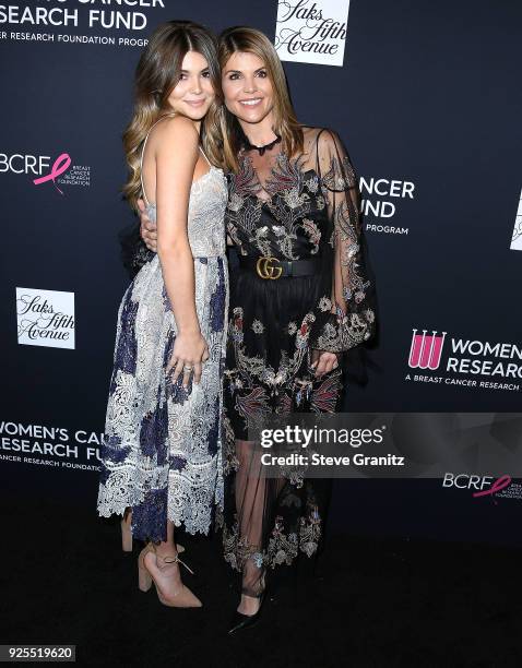 Lori Loughlin, Isabella Rose Giannulli arrives at the The Women's Cancer Research Fund's An Unforgettable Evening Benefit Gala at the Beverly...