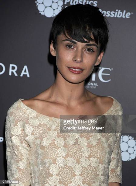 Actress Ceren Alkac attends Gen Art's 12th Annual "Fresh Faces In Fashion" at the Petersen Automotive Museum on October 29, 2009 in Los Angeles,...