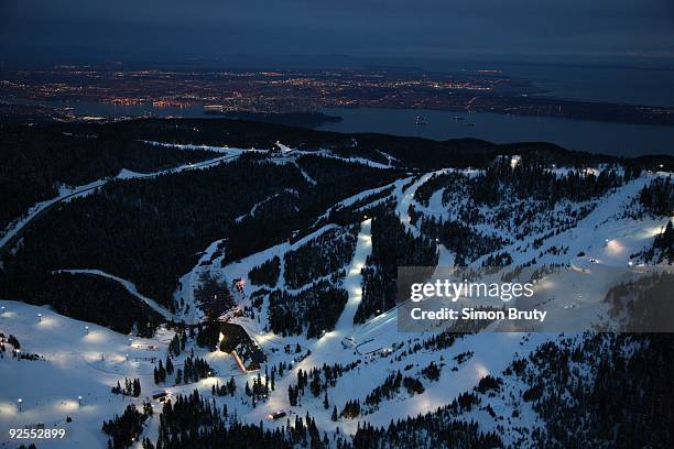 Cypress Mountain is a competition venue that will host freestyle skiing and snowboarding events during the 2010 Winter Olympic Games aerials Cypress...