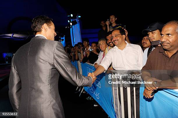Actor Alexander Siddig attends the "Cairo Time" screening at the Museum of Islamic Art during the 2009 Doha Tribeca Film Festival on October 30, 2009...