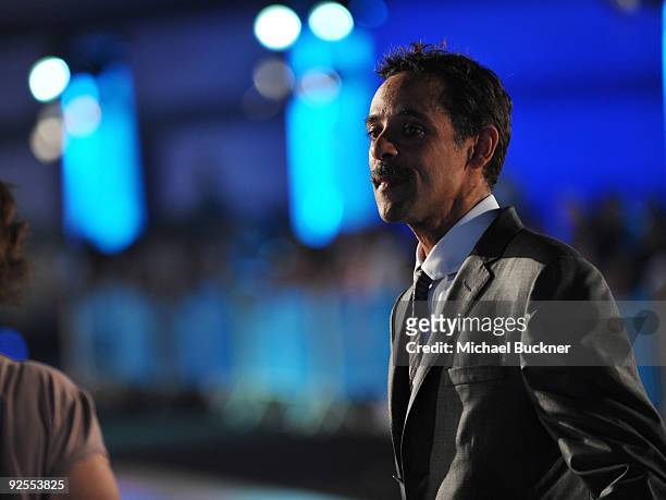 Actor Alexander Siddig attends the "Cairo Time" screening at the Museum of Islamic Art during the 2009 Doha Tribeca Film Festival on October 30, 2009...