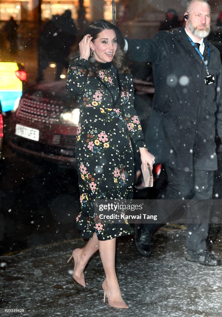 The Duchess Of Cambridge Visits 'Victorian Giants' Exhibition