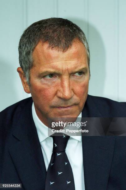 Graeme Souness, manager of Newcastle United, during the UEFA Intertoto Cup Third Round Second Leg match between Newcastle United and FK ZTS Dubnica...