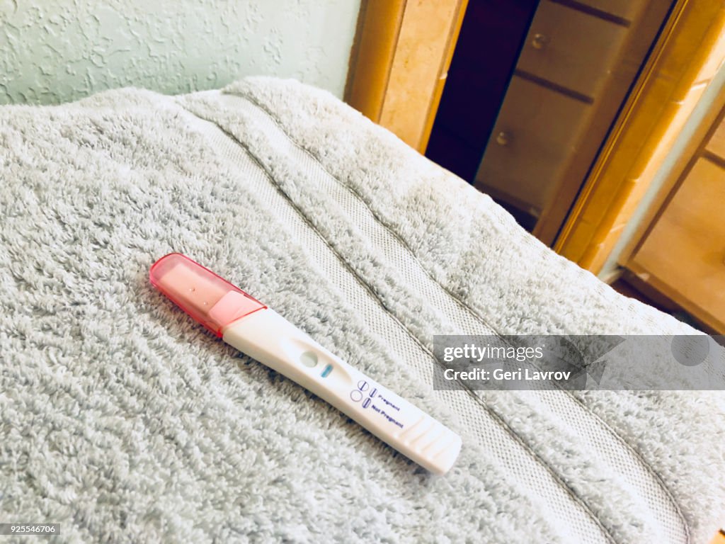Pregnancy test results