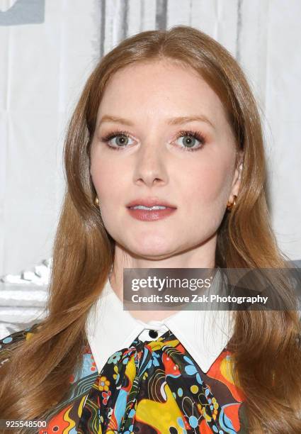 Actress Wreen Schmidt attends Build Series to discuss "The Looming Tower" at Build Studio on February 28, 2018 in New York City.