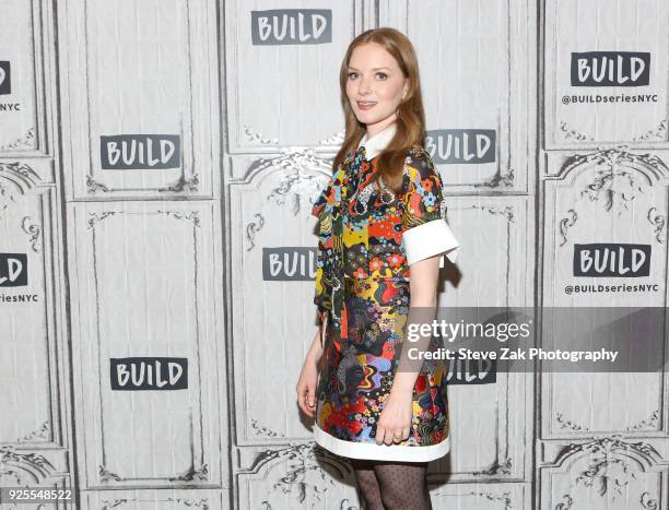 Actress Wreen Schmidt attends Build Series to discuss "The Looming Tower" at Build Studio on February 28, 2018 in New York City.