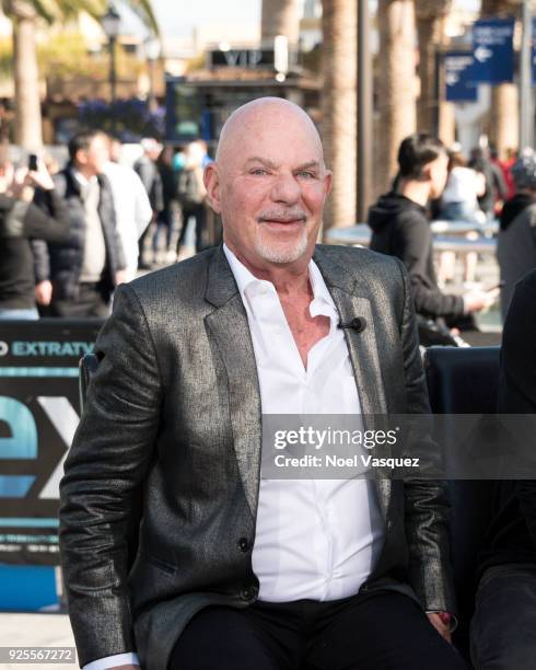 Rob Cohen visits "Extra" at Universal Studios Hollywood on February 28, 2018 in Universal City, California.