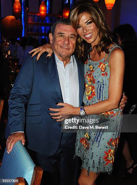 Hotel owner Sol Kerzner and wife Heather Kerzner attend a party for the grand opening of Mazagan Beach Resort on October 30, 2009 in El Jadida,...