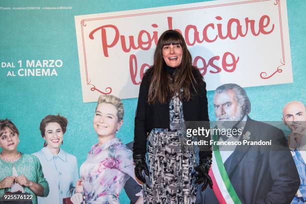 Victoria Cabello attends a photocall for 'Puoi Baciare Lo Sposo' on February 28, 2018 in Milan, Italy.