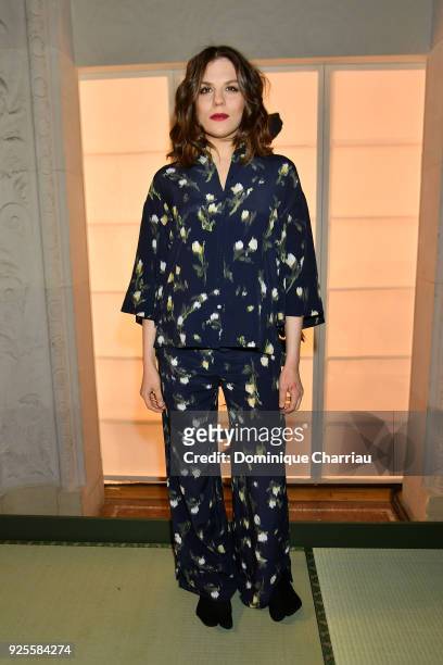 Morgane Polanski attends the H&M show as part of the Paris Fashion Week Womenswear Fall/Winter 2018/2019 on February 28, 2018 in Paris, France.
