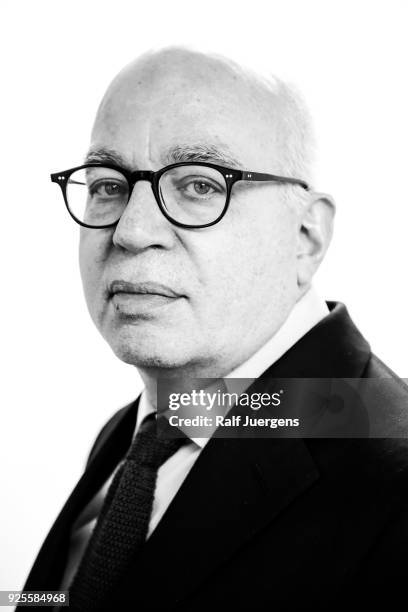 Michael Wolff during the reading of his book 'Fire and Fury: Inside the Trump White House' at the lit.cologne on February 28, 2018 in Cologne,...