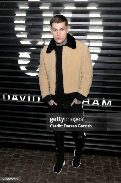 Stephen James attends the HOUSE 99 by David Beckham Global Launch Party at Electrowerkz on February 28, 2018 in London, England.