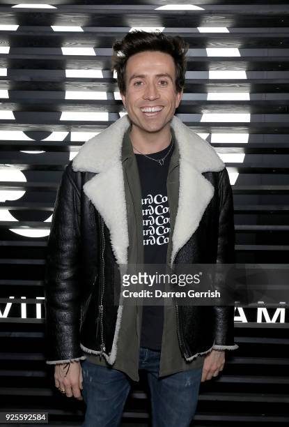 Nick Grimshaw attends the HOUSE 99 by David Beckham Global Launch Party at Electrowerkz on February 28, 2018 in London, England.