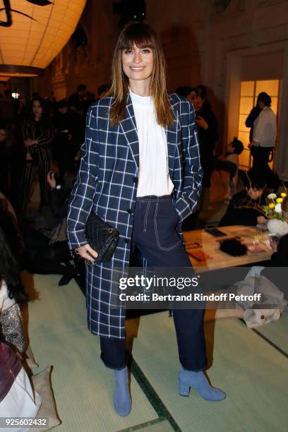 Caroline de Maigret attends the H&M show as part of the Paris Fashion Week Womenswear Fall/Winter 2018/2019 on February 28, 2018 in Paris, France.