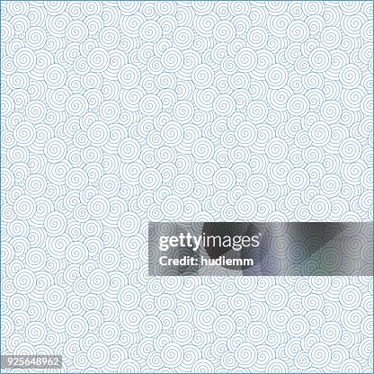 Vector Blue Spiral Pattern Background Textured High-Res Vector Graphic ...