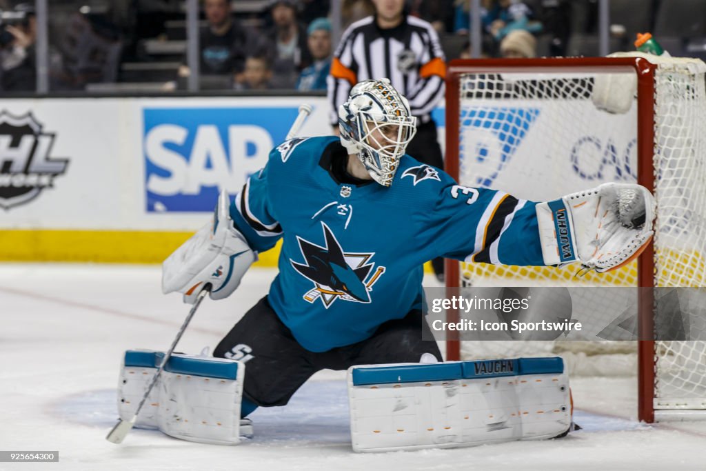 NHL: FEB 27 Oilers at Sharks