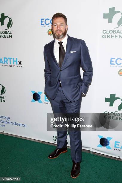 Executive Director EIN Brian Goldstein attends the 15th Annual Global Green Pre-Oscar Gala on February 28, 2018 in Los Angeles, California.