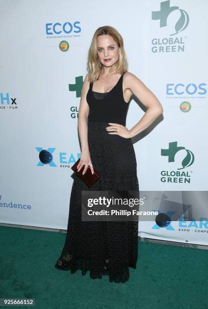 Mena Suvari attends the 15th Annual Global Green Pre-Oscar Gala on February 28, 2018 in Los Angeles, California.