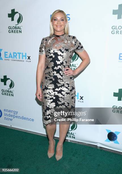 Elisabeth Rohm attends the 15th Annual Global Green Pre-Oscar Gala on February 28, 2018 in Los Angeles, California.