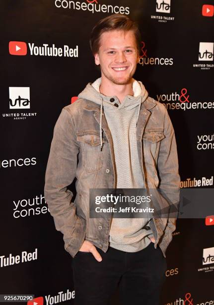 Austin R. Grant Youtube Red Originals Series Youth Consequences Screening Event Photos ...