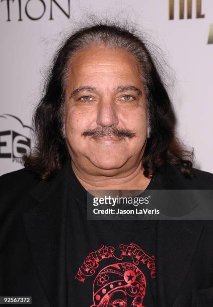 Actor Ron Jeremy attends the premiere of "The Boondock Saints II: All Saints Day" at ArcLight Cinemas on October 28, 2009 in Hollywood, California.