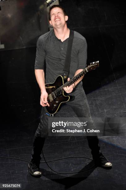 Jonny Lang performs at Brown Theatre on February 28, 2018 in Louisville, Kentucky.