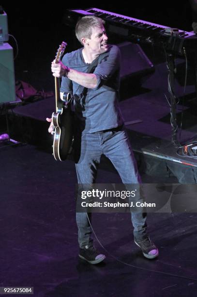 Jonny Lang performs at Brown Theatre on February 28, 2018 in Louisville, Kentucky.