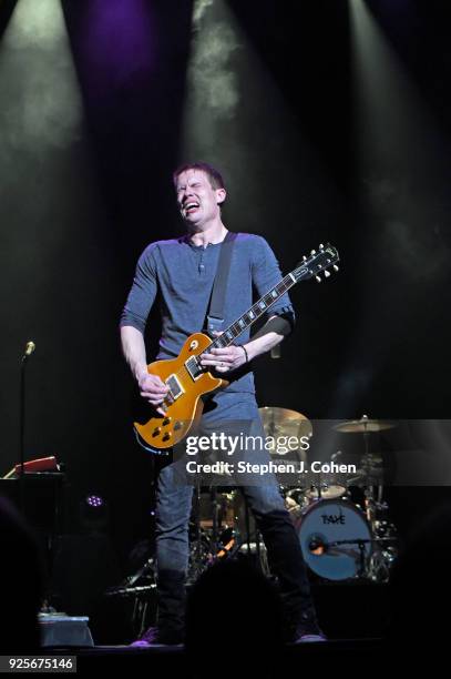 Jonny Lang performs at Brown Theatre on February 28, 2018 in Louisville, Kentucky.