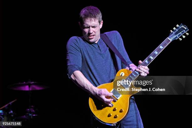 Jonny Lang performs at Brown Theatre on February 28, 2018 in Louisville, Kentucky.