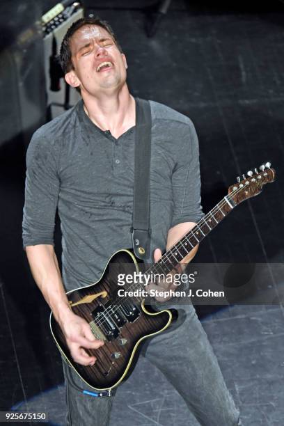 Jonny Lang performs at Brown Theatre on February 28, 2018 in Louisville, Kentucky.
