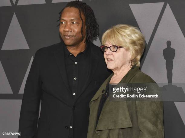 Roger Ross Williams Kate Amend attend the 90th Annual Academy Awards Oscar Week Celebrates Documentaries at Samuel Goldwyn Theater on February 28,...